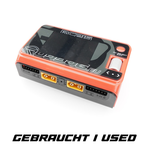 RUDDOG RC215 500W Dual Channel LiPo Battery DC Charger (Gebraucht | B-Ware)