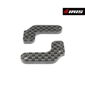 Iris ONE.1 Rear Steering Arm Carbon Fiber - 22mm (2pcs)