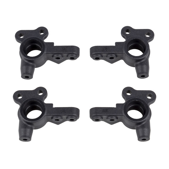 Team Associated RC10B7 FT Steering Blocks, Adjustable KPI