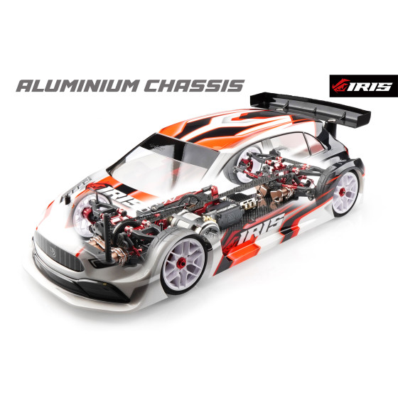 Iris ONE.1 FWD Competition Touring Car Kit (Aluminium Linear Flex Chassis)