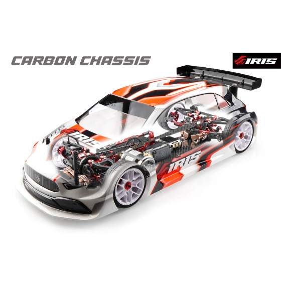 Iris ONE.1 FWD Competition Touring Car Kit (Carbon Chassis)