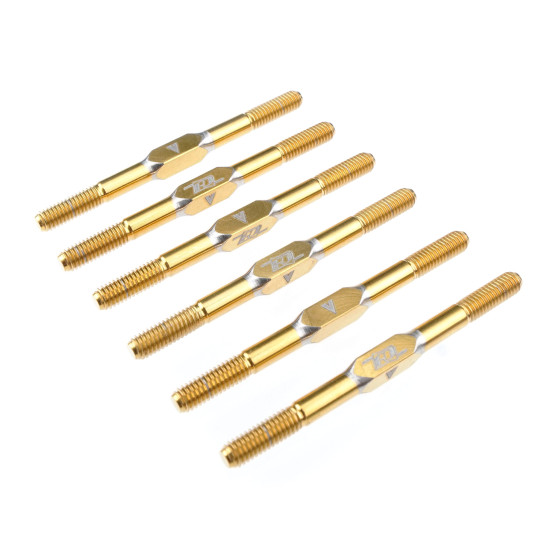 Revolution Design B7 Ultra Titanium Turnbuckle Set ( Marcus Kaerup Edition | 3.5x48mm | 6pcs)