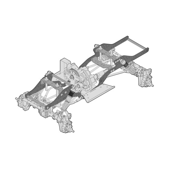 Element RC Enduro Comp Fox Competition Rock Crawler Kit