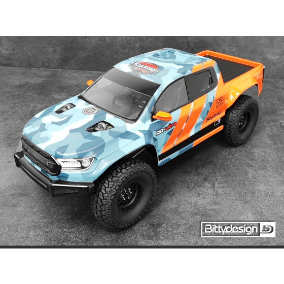 Bittydesign RR-Ultra 1/10 Rock Crawler Body (Clear | Pre-Cut | 1mm |  313mm)