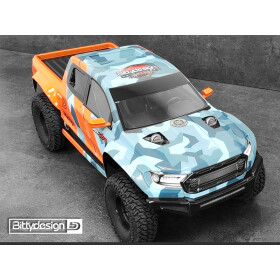 Bittydesign RR-Ultra 1/10 Rock Crawler Body (Clear | Pre-Cut | 1mm |  313mm)