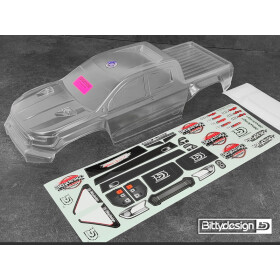 Bittydesign RR-Ultra 1/10 Rock Crawler Body (Clear | Pre-Cut | 1mm |  313mm)