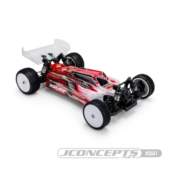 JConceptsF2 - XRAY XB4 2024 w/carpet | turf | dirt wing