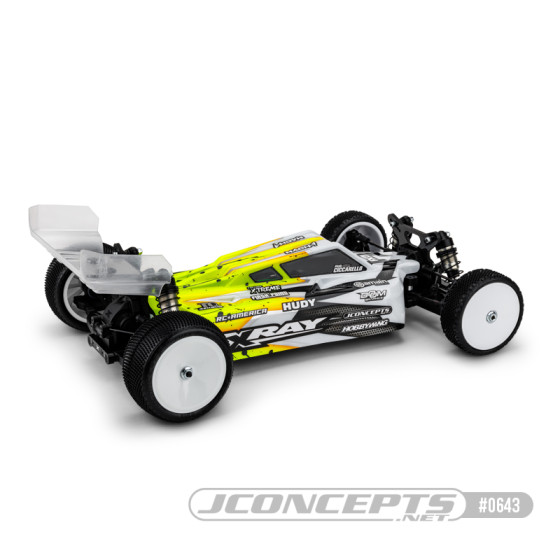 JConcepts S2 - XRAY XB4 2024 w/carpet | turf | dirt wing