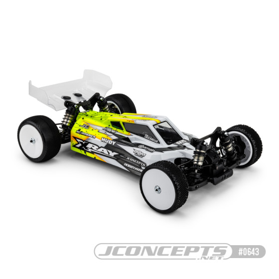 JConcepts S2 - XRAY XB4 2024 w/carpet | turf | dirt wing, light-weight