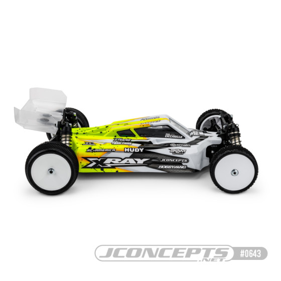 JConcepts S2 - XRAY XB4 2024 w/carpet | turf | dirt wing, light-weight