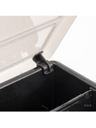 JConcepts parts box, black / smoke gray