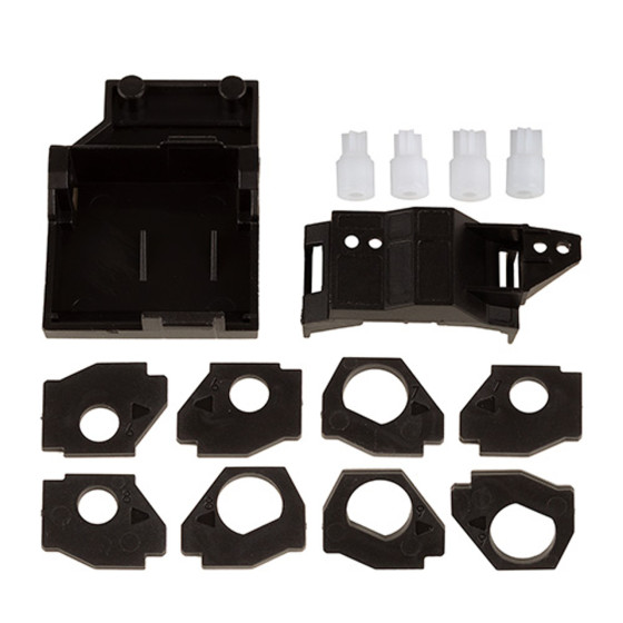 Team Associated SR27 Motor Pod Set, short wheelbase