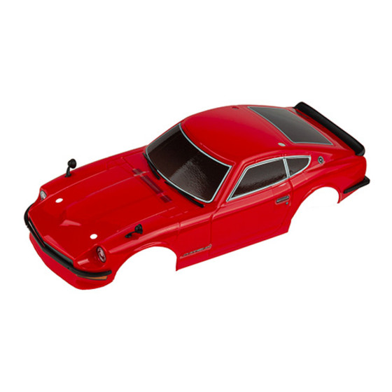 Team Associated SR27 Datsun 240Z Body Set, red