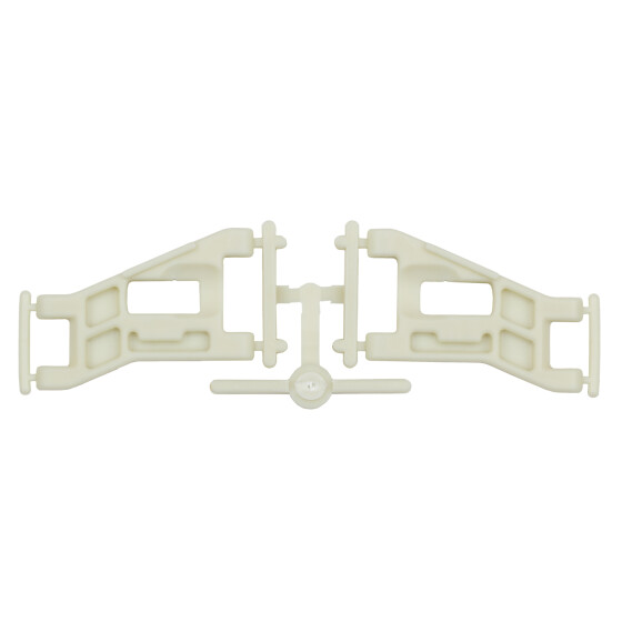 Team Associated RC10 Front Wide Suspension Arms, White