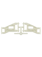 Team Associated RC10 Front Wide Suspension Arms, White