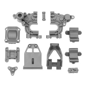 Team Associated DC10 Gearbox, Gray