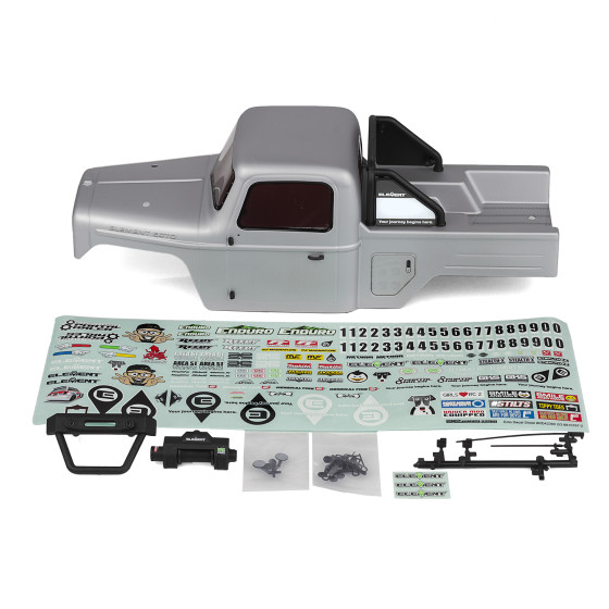 Element RC Enduro Portal Ecto Body Set, Matte Silver