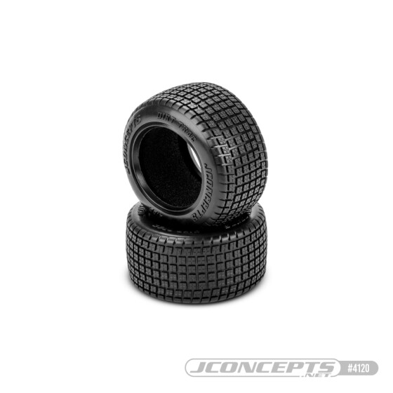 JConcepts Dirt Trac Mini - green compound (Fits - Losi Mini-B | Mini-T rear 2,0)