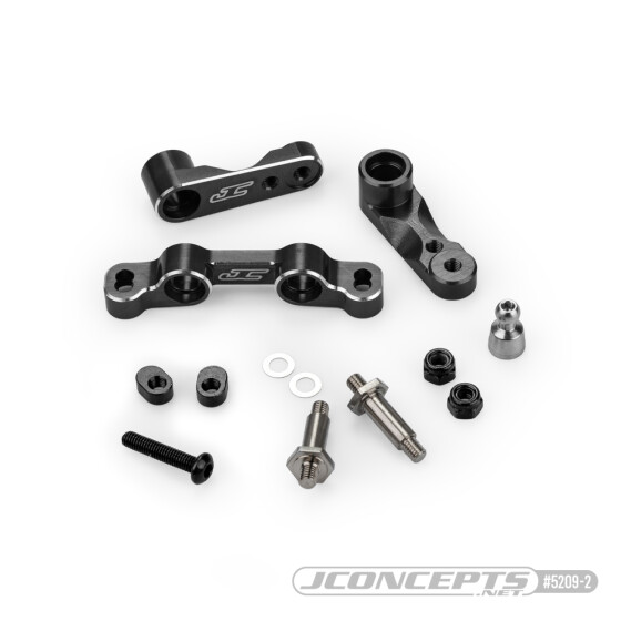 JConcepts RC10B7 | RC10B7D steering kit, black