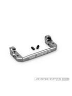 JConcepts RC10, RC10T, RC10GT servo mount bracket, gun metal