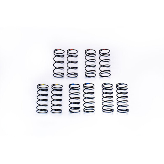 Koswork Front Shock Spring Set (44mm, 3.6/3.9/4.3/4.6/5.1 lb/in, 12/13mm Shock) AE (5 Pairs)