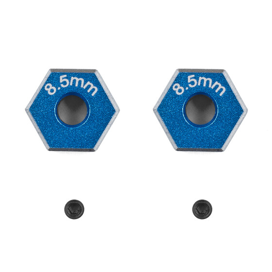 Team Associated DC10 FT Aluminum Wheel Hexes - 8.5mm
