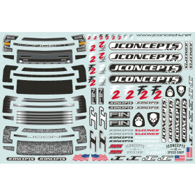 Jconcepts F2 - T6.4 | T6.2 Finnisher body w/ rear spoiler