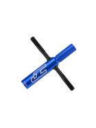 Jconcepts 7mm Fin quick-spin wrench - blue