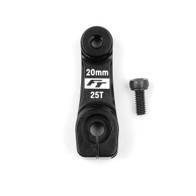 Team Associated RC8 FT Aluminum Clamping Servo Horn, 25t,...