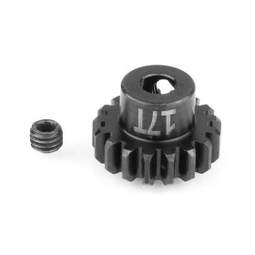 Team Associated FT STEEL Pinion Gear, 16t Mod 1, 5mm Shaft