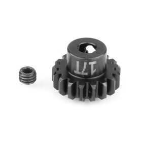 Team Associated FT STEEL Pinion Gear, 17t Mod 1, 5mm Shaft