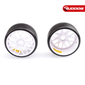 Sweep 1:8 GT D40 Racing slick pre-glued tires 40deg Hard...