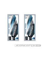 Jconcepts SC6.1, precut chassis protective sheet - striker design