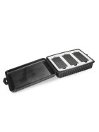 Jconcepts Shorty storage box w/ foam liner - black