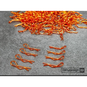 Bittydesign Body Clips Kit 8pcs Orange