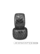 Jconcepts Golden Years "Gold Years" - Monster Truck tire - gold compound (Fits - #3377 2.6 x 3.6" MT wheel)