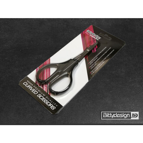 Bittydesign CURVED Tip Polycarbonate Scissors