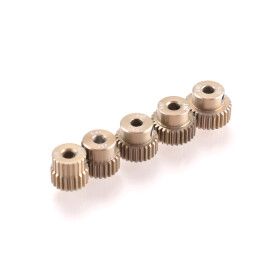 RUDDOG 64dp Aluminium Pinion 5-Pack Even (22,24,26,28,30T)