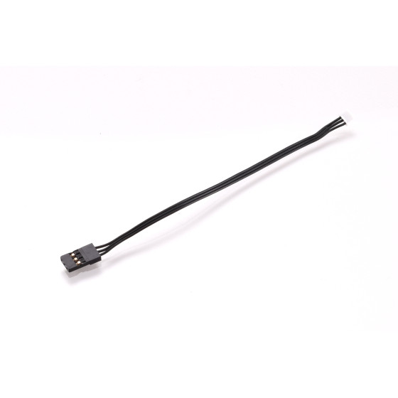 RUDDOG ESC RX Cable Black 120mm (fits RP120 and others)