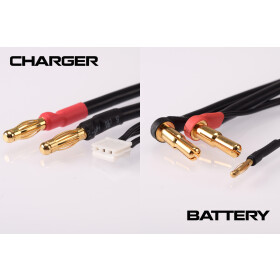 RUDDOG 2S Charging Lead 60cm (4/5mm,2mm)(4mm,3PIN-EH)