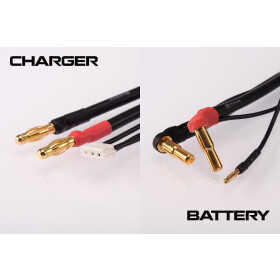 RUDDOG 2S Charging Lead 30cm (4/5mm,2mm)(4mm,3PIN-EH)