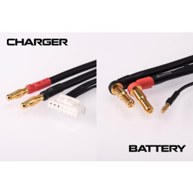 RUDDOG 2S Charging Lead 60cm (4/5mm,2mm)(4mm,7PIN-PQ)