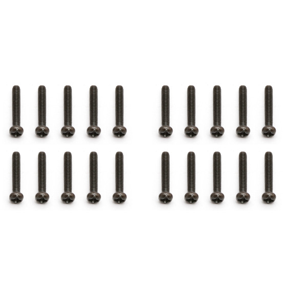 Team Associated Screws, 2x12 mm BHPS