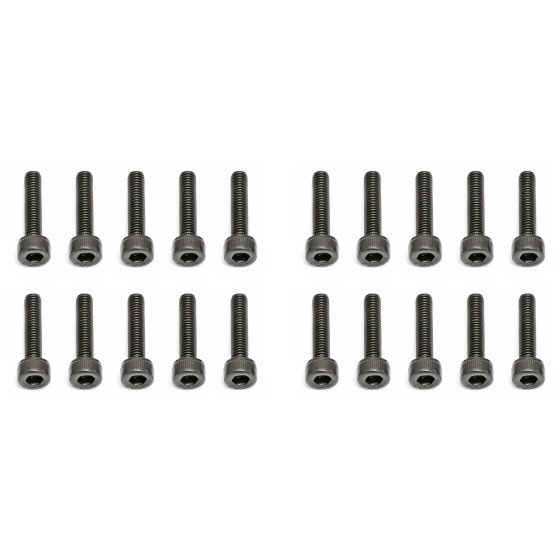 Team Associated Screws, 3x14 mm SHCS