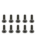 Team Associated Screws, 3x10 mm FHCS