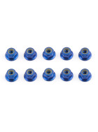 Team Associated FT Blue 4mm Locknut