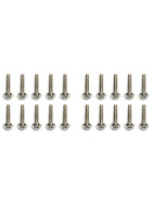 Team Associated Tapped Screws, 3x18 mm BHPTS