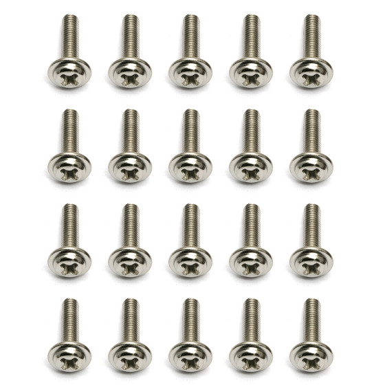 Team Associated Tapped Screws, 3x12 mm BHPTS