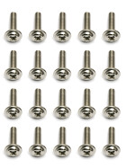 Team Associated Tapped Screws, 3x12 mm BHPTS