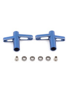 Team Associated FT Steering Bellcranks, aluminum